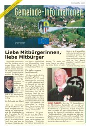 Gemeinde-Information Ausgabe Juni 2004 - Altmünster