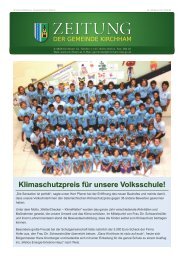 Klimaschutzpreis für unsere Volksschule! - Gemeinde Kirchham ...