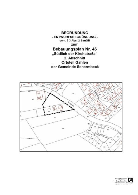 begründung - Gemeinde Schermbeck