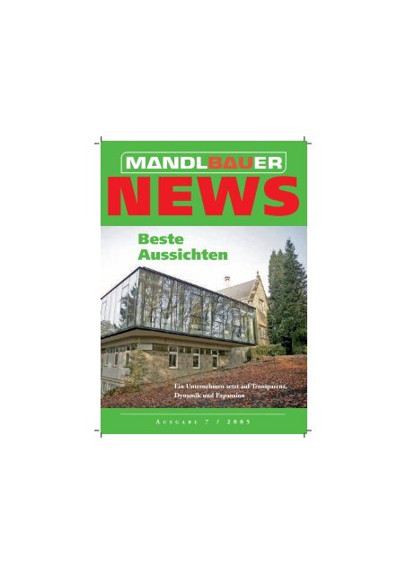 News - Mandlbauer Bau GmbH