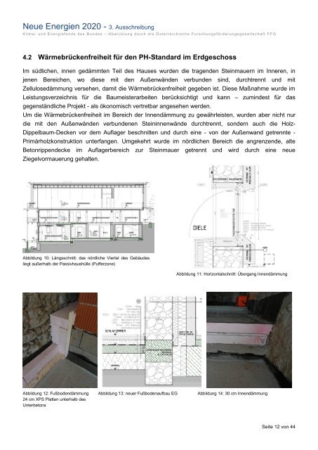 3 Inhaltliche Darstellung - architekten ronacher ZT GmbH