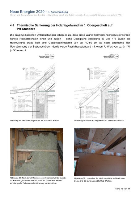 3 Inhaltliche Darstellung - architekten ronacher ZT GmbH