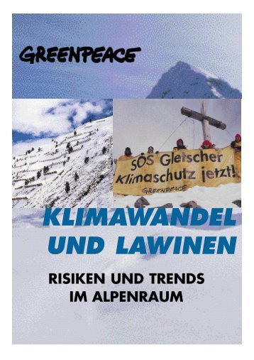 Klimawandel und Lawinen (PDF)