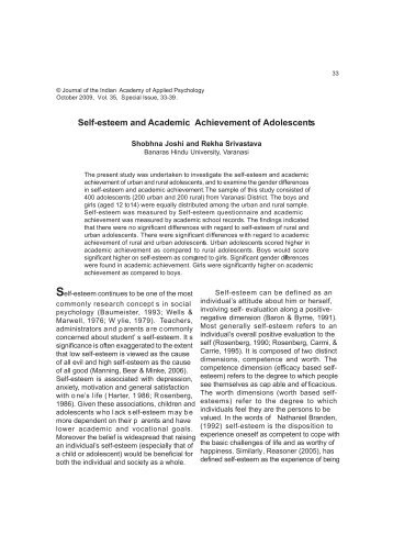 self esteem and student success Aboriginal self-esteem and identity 2 supporting aboriginal student success: self-esteem and identity, a living teachings approach a growing body of research demonstrates that aboriginal students’ self-esteem is. self esteem and student success Aboriginal self-esteem and identity 2 supporting aboriginal student success: self-esteem and identity, a living teachings approach a growing body of research demonstrates that aboriginal students’ self-esteem is.