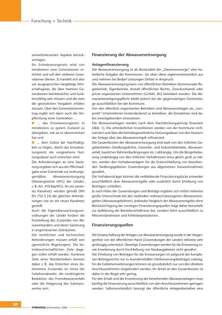 STEINZEUG Information 2006 - Fachverband Steinzeugindustrie eV