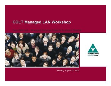 Dimension Data/Colt Managed LAN Training