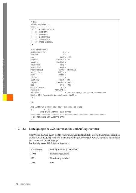 Benutzerhandbuch zur DIMDI ClassicSearch