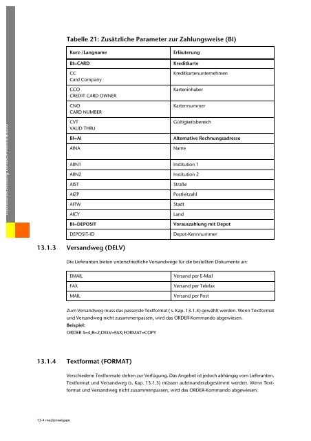 Benutzerhandbuch zur DIMDI ClassicSearch