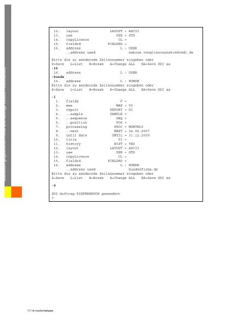 Benutzerhandbuch zur DIMDI ClassicSearch