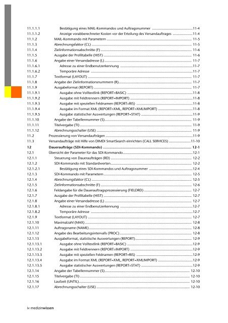 Benutzerhandbuch zur DIMDI ClassicSearch