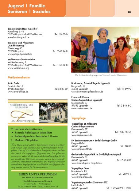 Kultur | Tourismus Freizeit | Gesundheit - Lippstadt