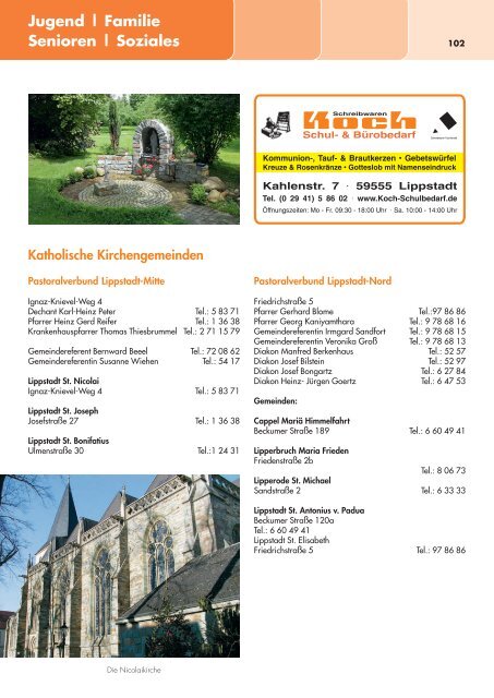 Kultur | Tourismus Freizeit | Gesundheit - Lippstadt