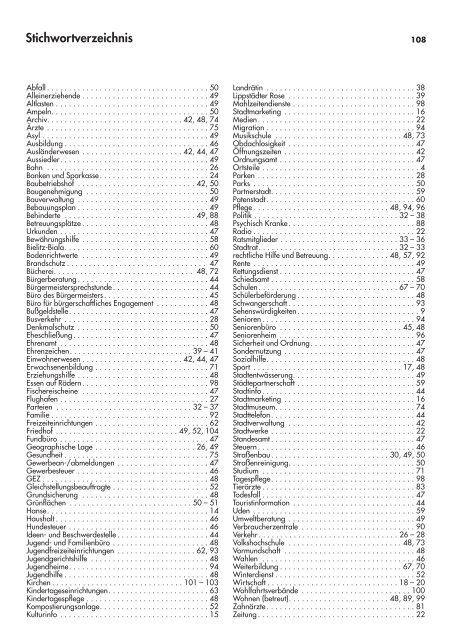 Kultur | Tourismus Freizeit | Gesundheit - Lippstadt