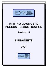 in vitro diagnostic product classification i. reagents - DIMDI