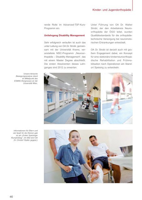 Publikations - Orthopädisches Spital Speising