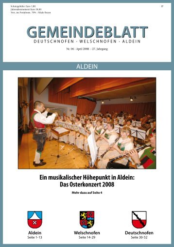 Gemeindeblatt - April 2008 (0 bytes)