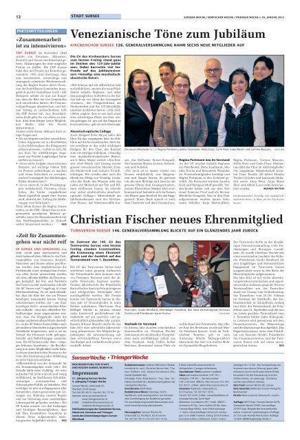 Ausgabe Surseer Woche 26. Januar 2012 - Neu auf www ...