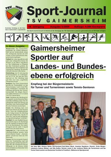 Ausgabe 2 - TSV Gaimersheim