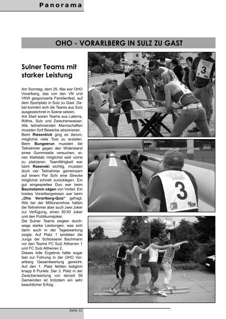 Gemeindezeitung 2/08 - Gemeinde Sulz