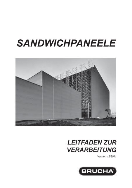 sandwichpaneele leitfaden zur verarbeitung - Brucha