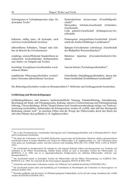 Planung Vernetzter Biotopsysteme Bereich Landkreis Südwestpfalz ...