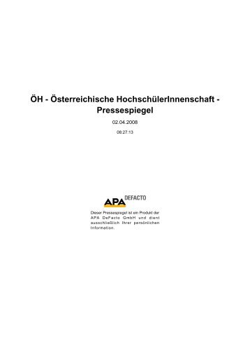 Politik - HTU HochschülerInnenschaft an der TU Wien