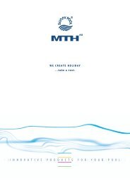 sunny pool - MTH-Moderne Wassertechnik AG