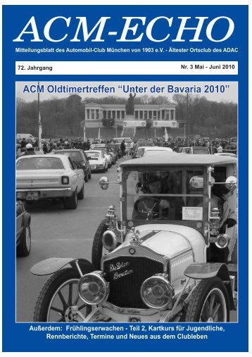 Unter der Bavaria 2010 - ACM Automobilclub München von 1903 e. V.