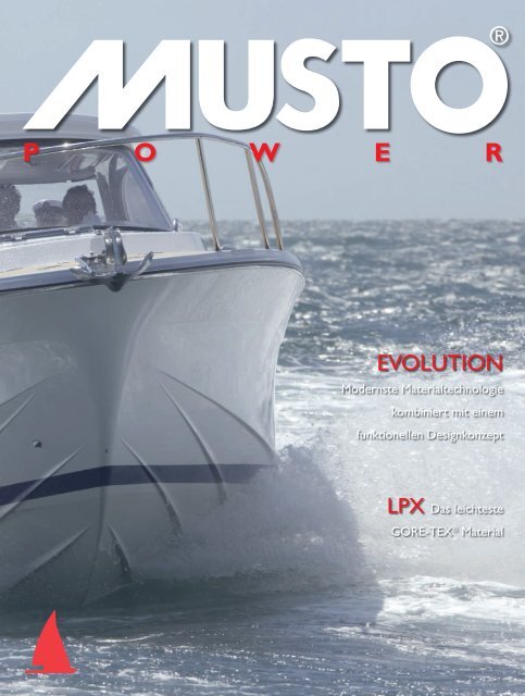 Musto Power Katalog - Bernwieser