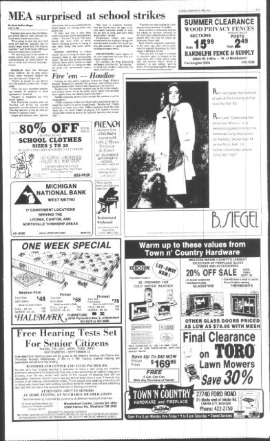 Canton Observer for September 9, 1982 - Canton Public Library