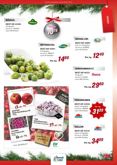 Julbilaga 2012.pdf - Svensk Cater