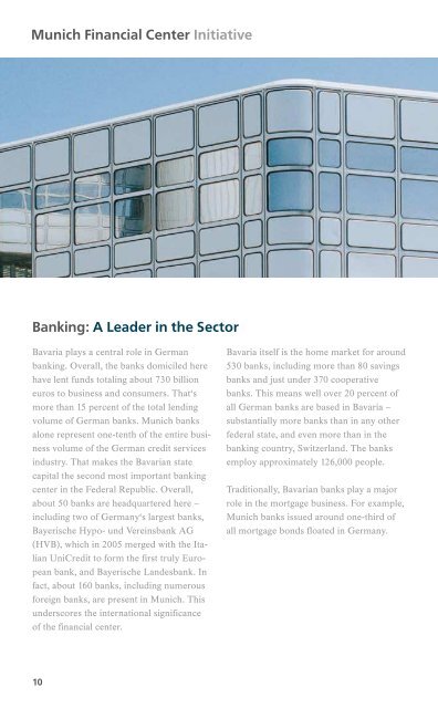 Munich Financial Center: Top in Finance! - Invest in Bavaria