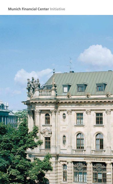 Munich Financial Center: Top in Finance! - Invest in Bavaria