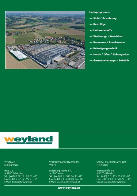 notizen - Weyland GmbH