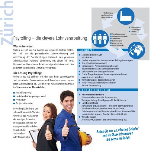 Zürich (PDF) - Universal-Job AG