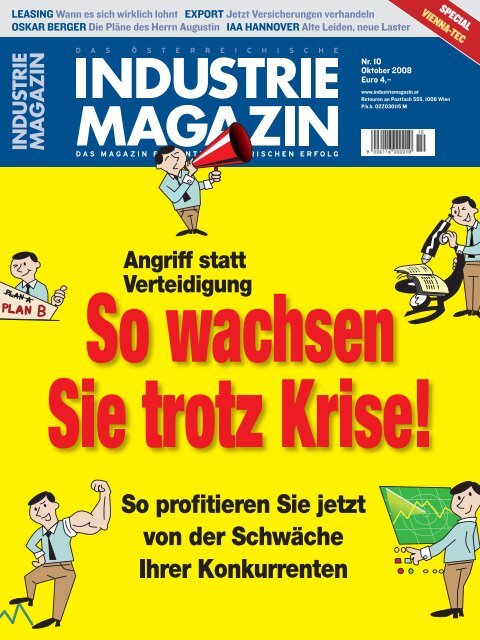 Industriemagazin Oktober/2008.