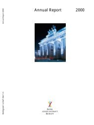 Annual Report 2000 - Landesbank Berlin