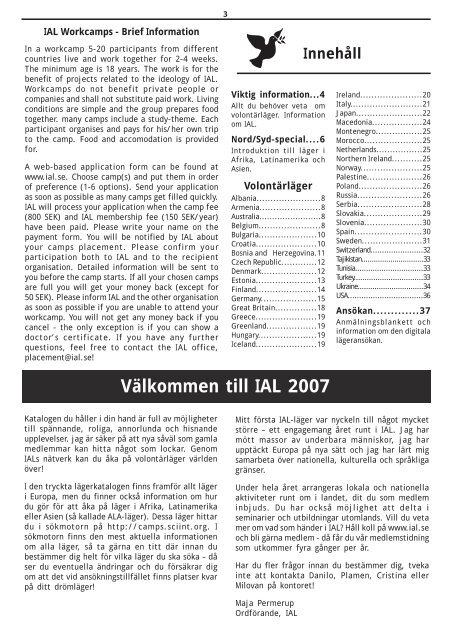 Välkommen till IAL 2007