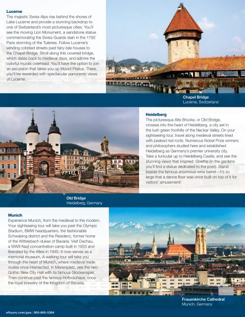 Germany & the Alps - EF Tours