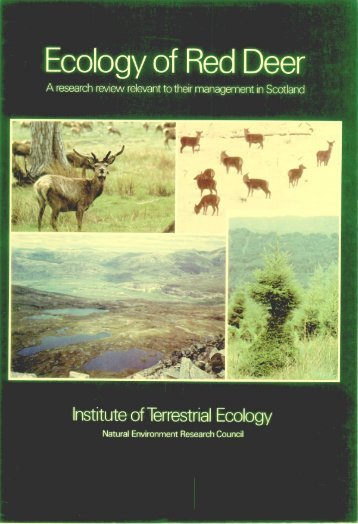 Ecology of Red Deer - NERC Open Research Archive - Natural ...