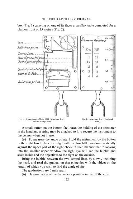 the field artillery journal - Fort Sill - U.S. Army