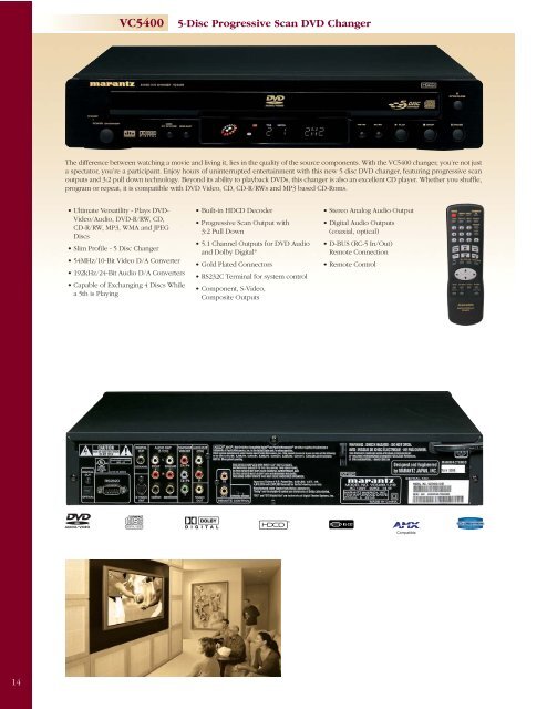 2005 Marantz Full Line Catalog