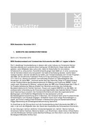 Newsletter downloaden - beim BBK Sachsen-Anhalt eV