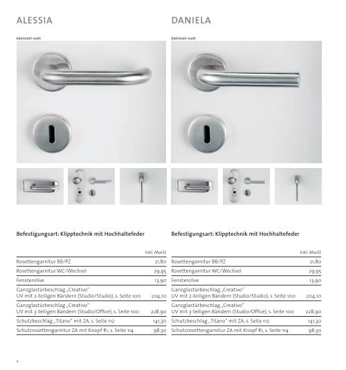 Frascio Drückergarnitureg - Nutzholz May