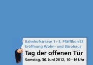 Antwortkarte «Tag der offenen Tür - Mattig-Suter und Partner