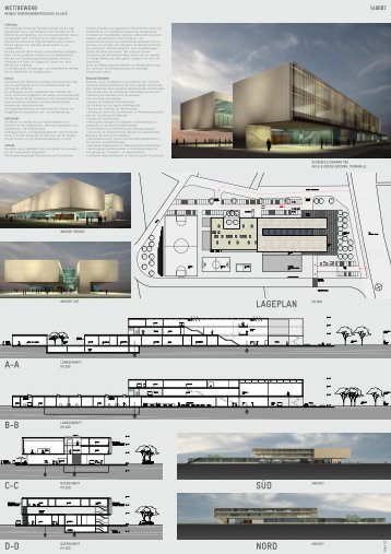 A-A B-B LAGEPLAN NORd SÜd d-d C-C - Architekturwettbewerb.at