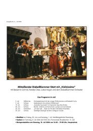 Mitreißender DiabelliSommer-Start mit „Violinissimo“ - Mattsee