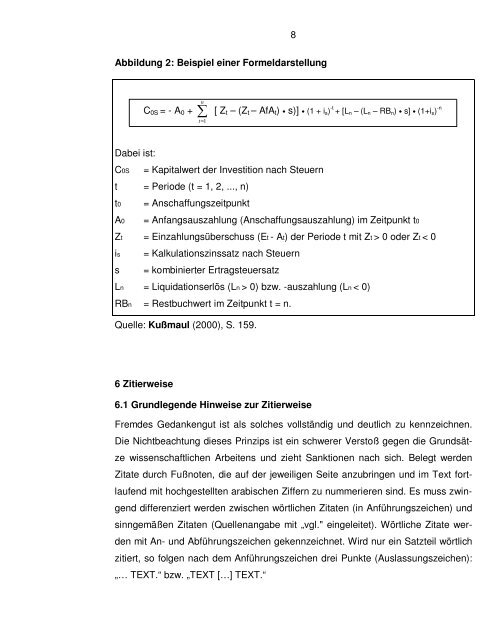 Das Anfertigen von wissenschaftlichen Arbeiten - LSW