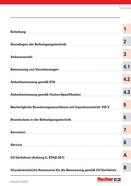 technisches handbuch europa - Fischer