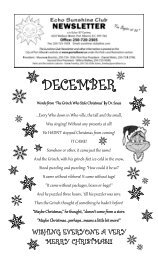 December 2012 Newsletter (pdf) - City of Port Alberni